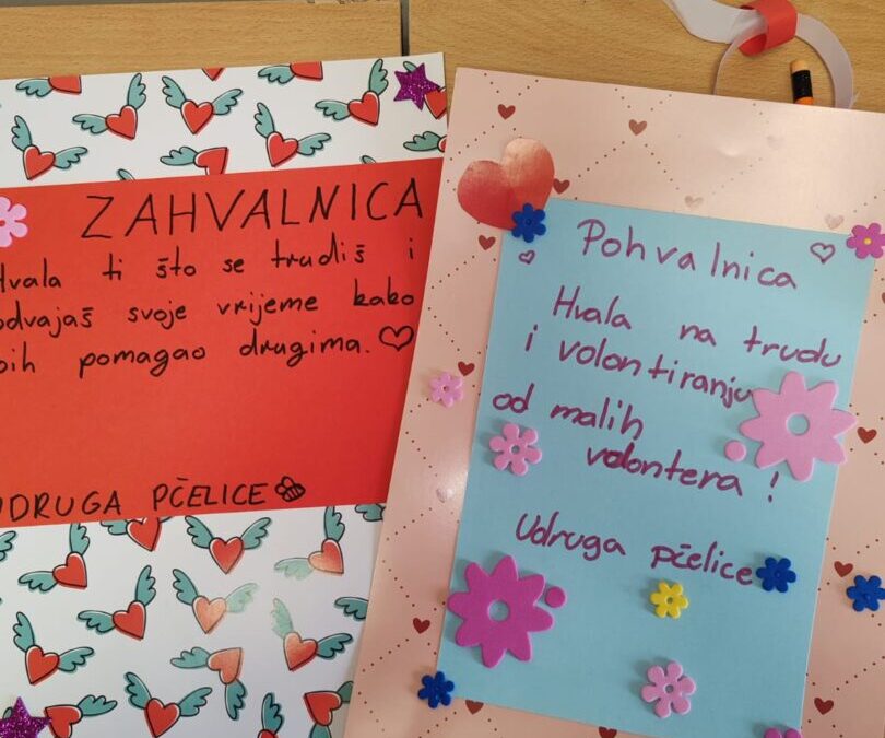 Provedba Projekta ” Kad odrastem bit ću… VOLONTER”